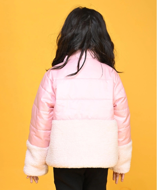 MILANO HARVEY CUT N SEW FUR JACKET - PINK-10-12 YEARS / 1N / PINK