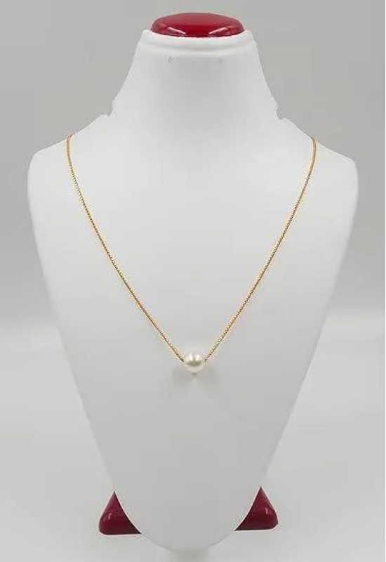 Pearlina Necklace - KUCAH-Free Size / Gold