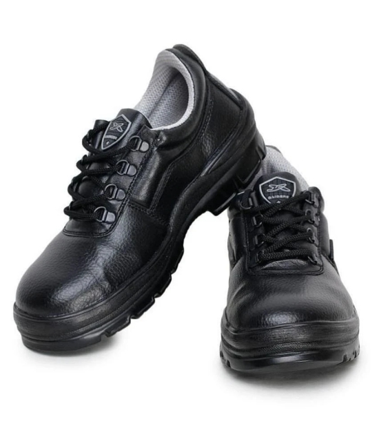 Liberty Low Ankle Black Safety Shoes - 8