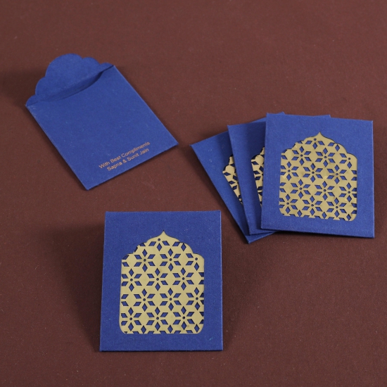 Flower Jaali Pocket Money Envelope-Set of 200 / Non-personalised