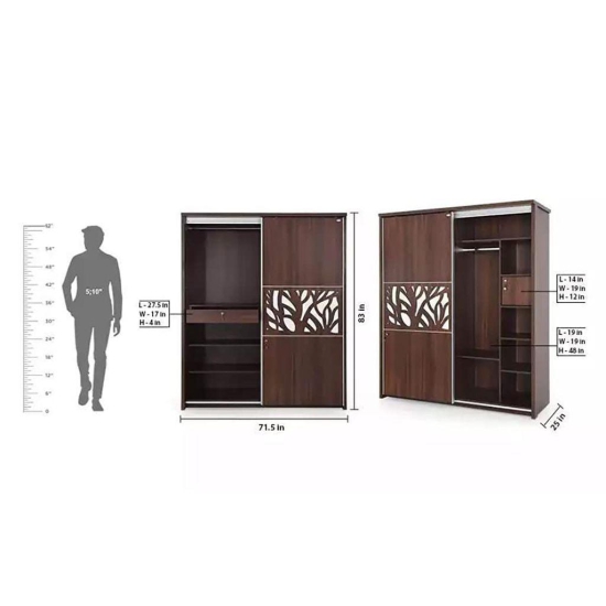 Royaloak Uphir Sliding Wardrobe