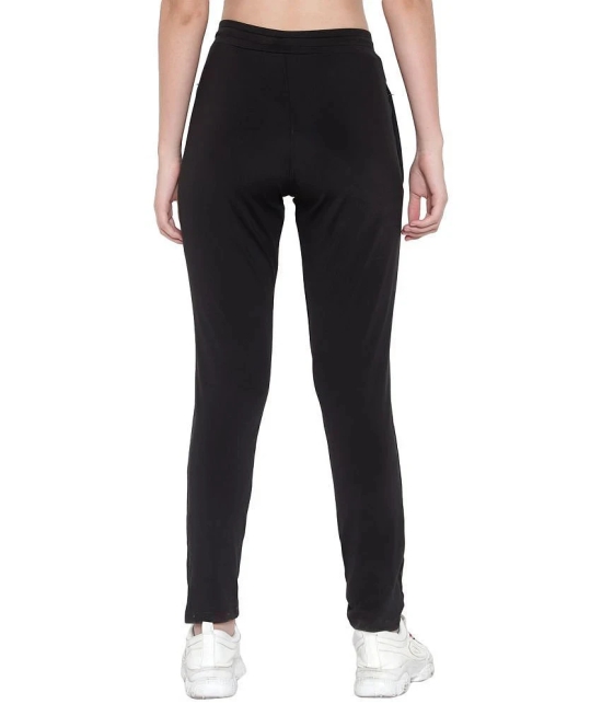 Diaz - Black Lycra Womens Outdoor & Adventure Trackpants ( Pack of 1 ) - None