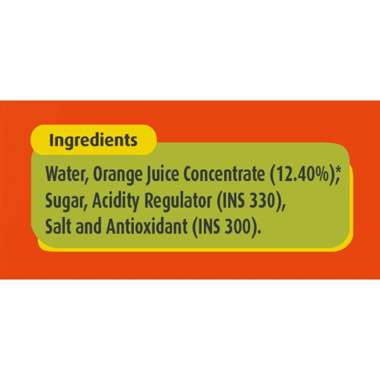 Real Orange Juice, 180 Ml