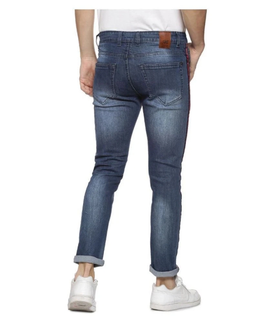 Campus Sutra Blue Slim Jeans - None