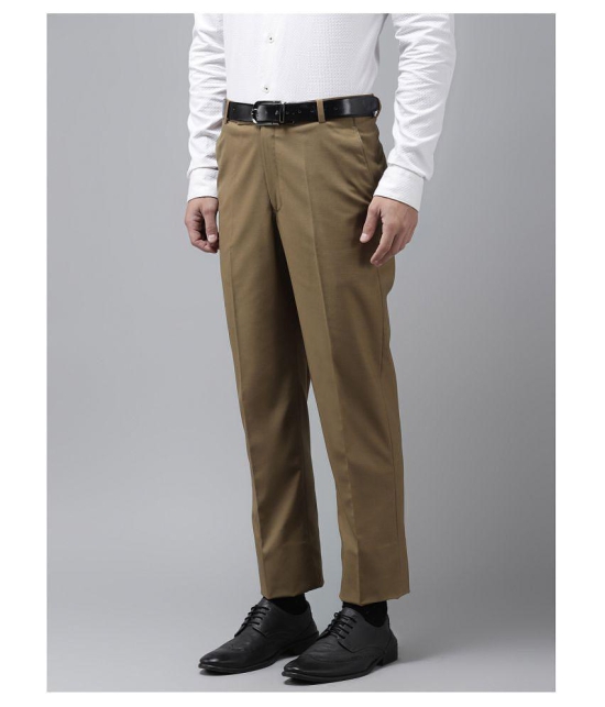 Hangup Khaki Regular -Fit Trousers - None