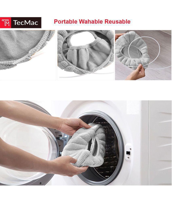 TecMac Polyester Toilet Seat Cover