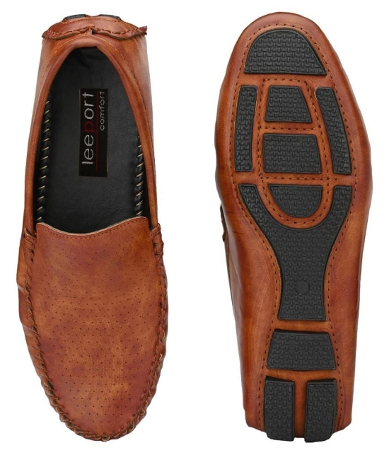 Leeport Tan Loafers - 10