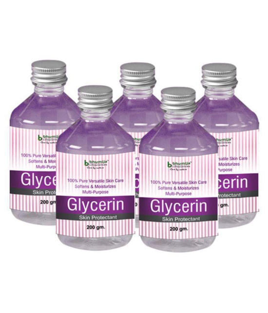 Glycerin 200gm.Pack of Five)