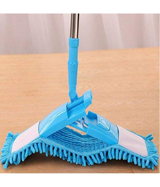 KALPVRUKSH ENTERPRISE - Flat Mop ( Extendable Mop Handle with 360 Degree Movement ) - Multicolor