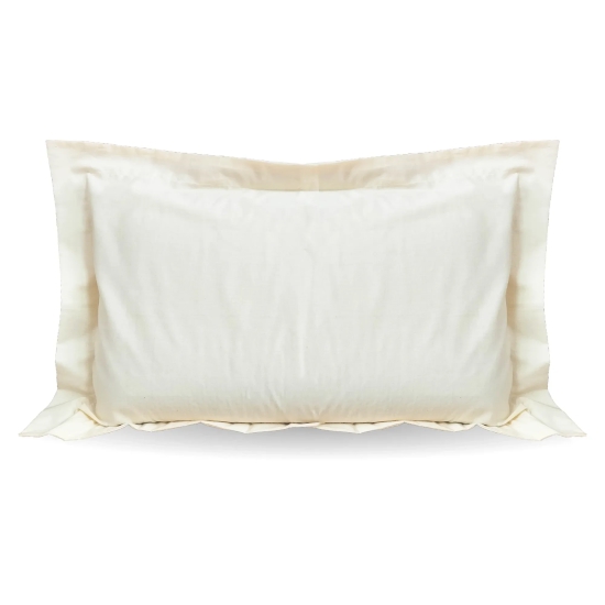 Classic 100% Cotton Bed Pillow Cover | Single Peach