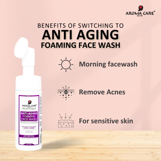 Aroma Care Pro Anti-Aging Foaming Face Wash, 150 ml