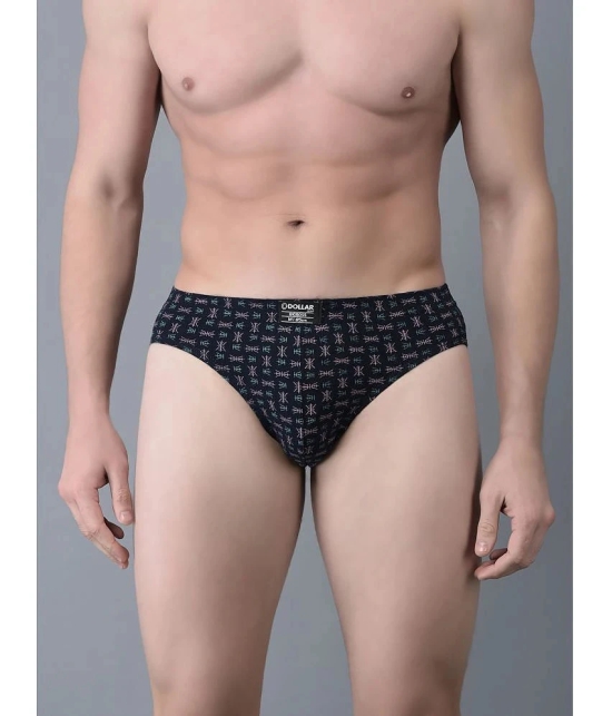 Pack of 2 Dollar Bigboss Assorted Printed Cotton Blend Men Brief - None