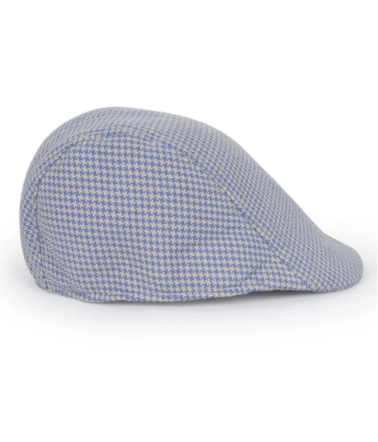 Zacharias Blue Cotton Mens Cap ( Pack of 1 ) - Blue