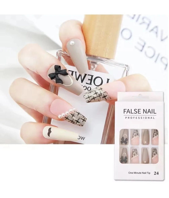 Lenon False Nails Daily Glossy Designer Nails False Nails Daily Glossy Designer Press On Nails 20 g