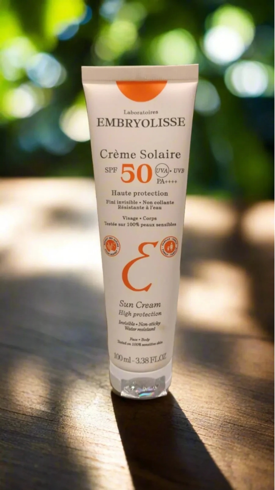 Embryolisse creme solaire sunscreen spf 50