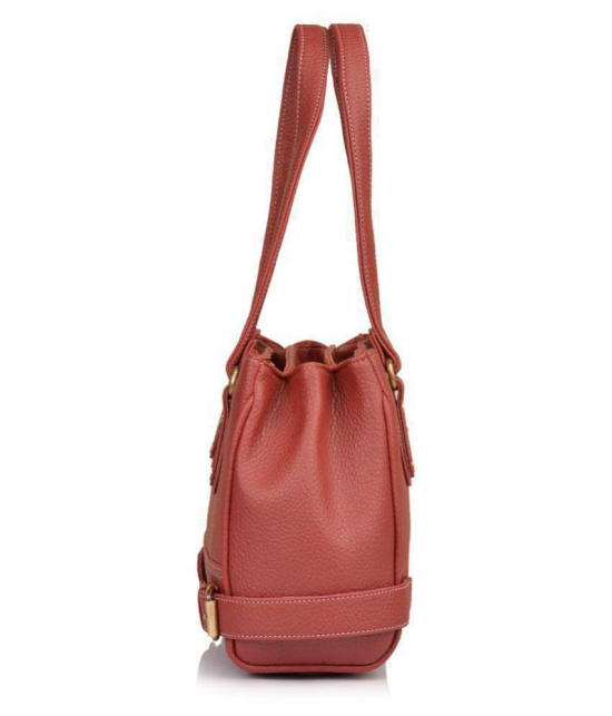 Fostelo - Maroon  PU Shoulder Bag - Maroon