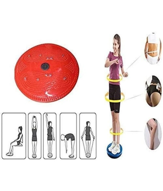 Tummy Twister Abdominal Abs Exerciser Body Toner Fat Buster Workout  Pack of 1, Red