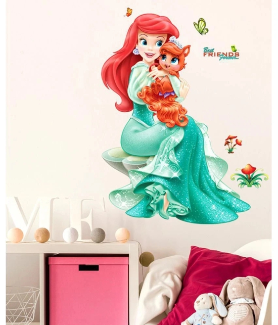 Decor Villa PRINCESS Super Hero Sticker ( 46 x 58 cms )