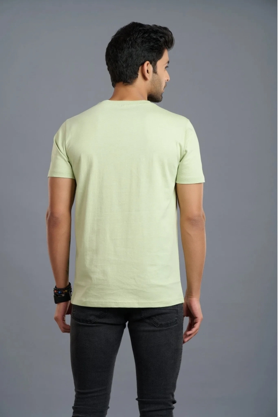 Sea Devil Printed Mint Green T-Shirt for Men L