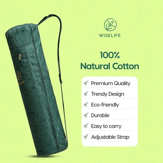 Yoga Mat Side Bag-Green