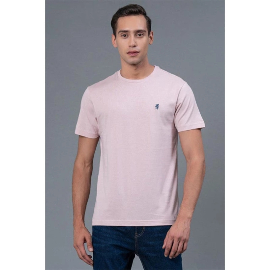 RedTape Lt. Pink  Men's T-Shirt | Half Sleeves T-Shirt | Casual Cotton T-Shirt