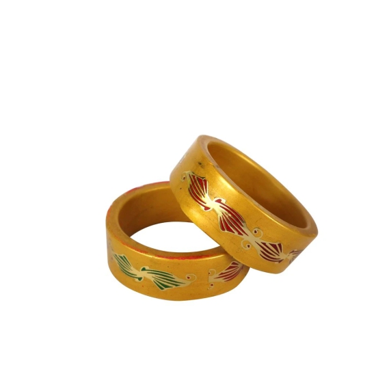 FHS Rajasthani Flowers Design - Yellow