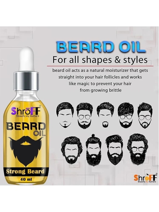 Shroff Almond Oil Promotes Beard Growth Beard Oil 40 ml