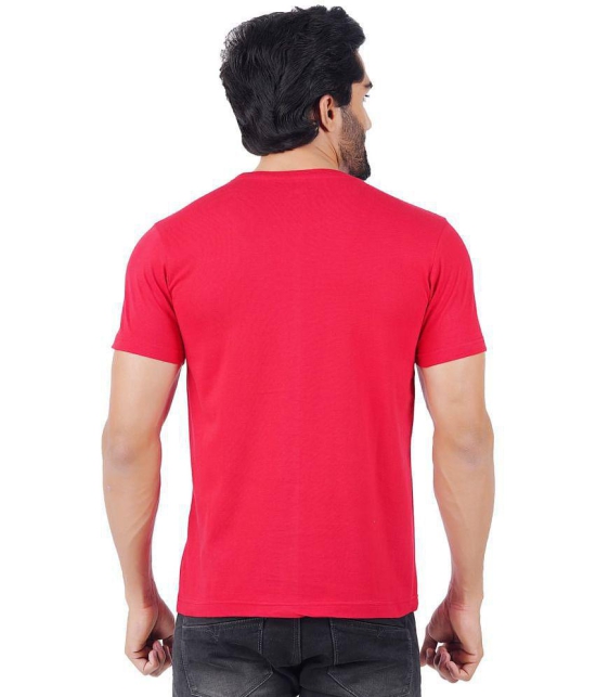 ferocious - Red Cotton Regular Fit Men's T-Shirt ( Pack of 2 ) - None