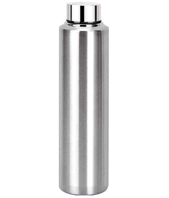 SHB Stainless Steel Fridge Bottle/ Silver 1000 mL Steel Water Bottle set of 1