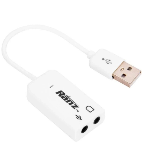 Ranz 1 port USB Connector USB TO SOUND 7.1 adapter