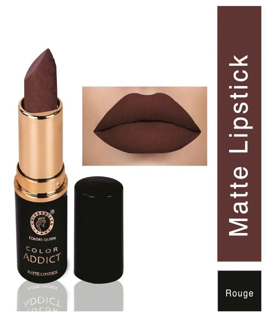 Colors Queen Matte Long Stay Lipstick Chocolate 5 g