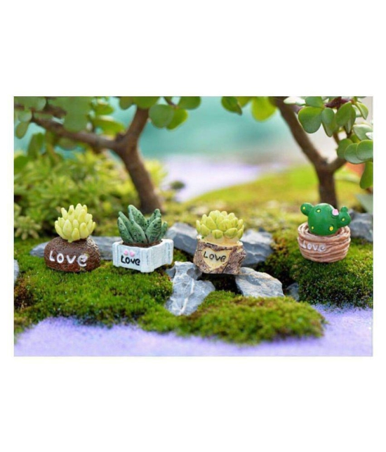 Idream Assorted Resin Figurines - Pack of 4