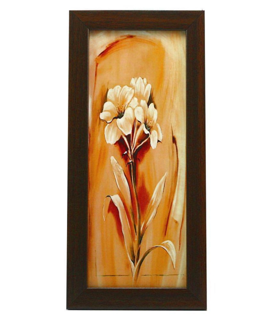 Indianara - Floral Painting With Frame