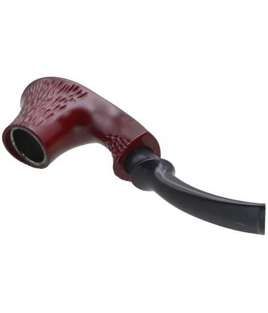 JMALL Brown 14 cm Wooden Pipe - Pack of 1