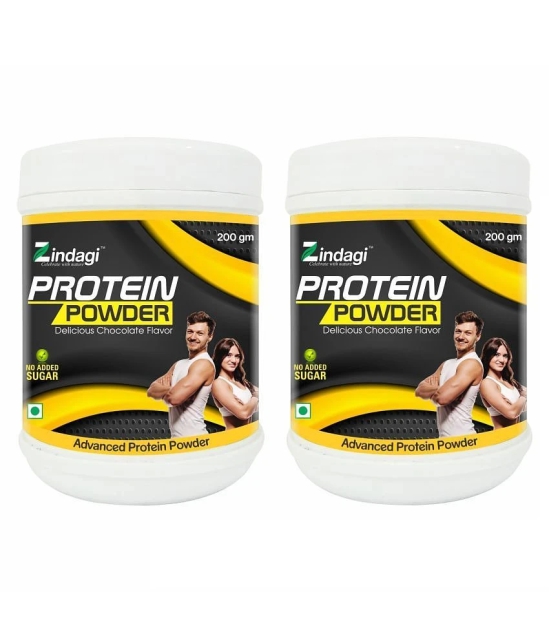 Zindagi Adult Protein Powder - Whey Protein 200 gm Pack of 2