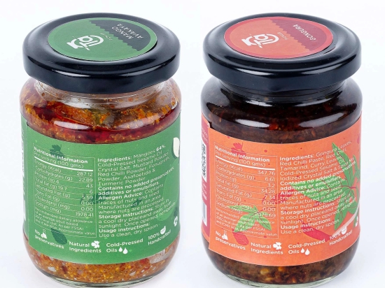 Ta Pickles | Mango Avakaya & Gongura Pickle | 150g [Pack of 2] Combo Made with Cold Pressed Oil | Homemade | Traditional Indian Taste | Natural | No