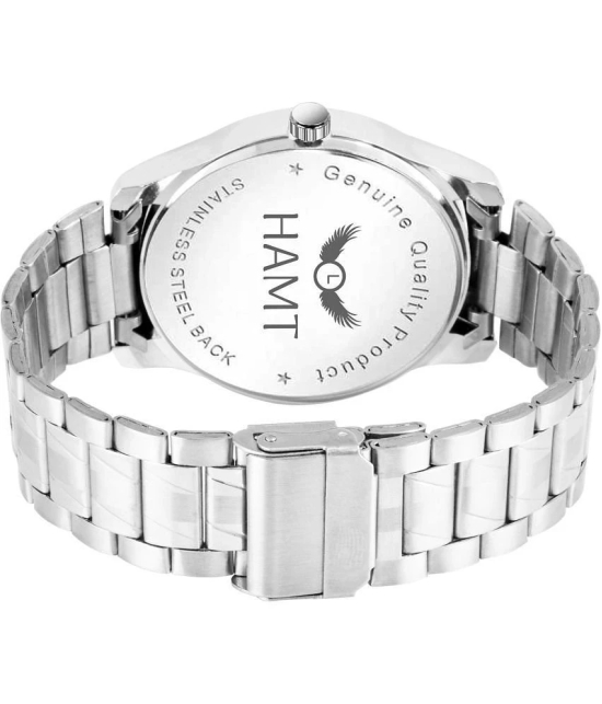 HAMT Silver Stainless Steel Analog Mens Watch