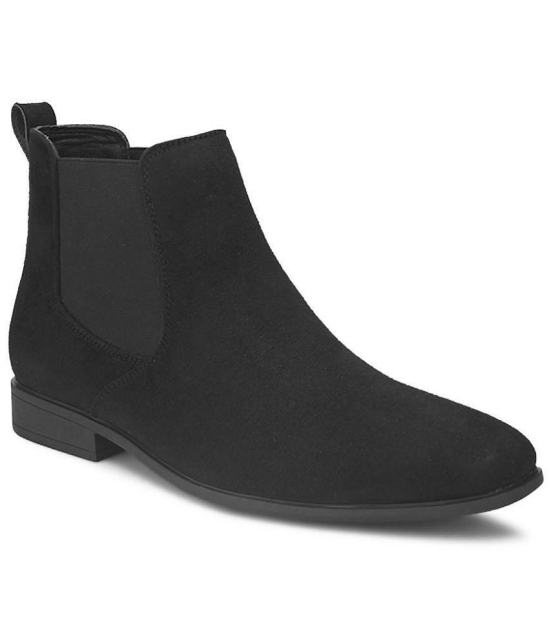 Fentacia - Black Men's Chelsea Boots - None