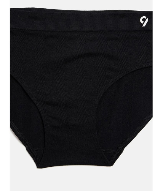 C9 Airwear - Black Viscose Girls Panties ( Pack of 1 ) - None