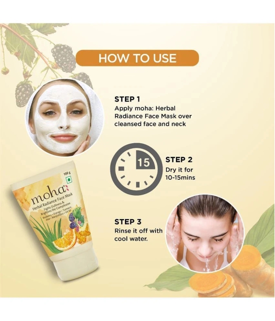 Moha - Radiant Glow Mask for All Skin Type ( Pack of 2 )