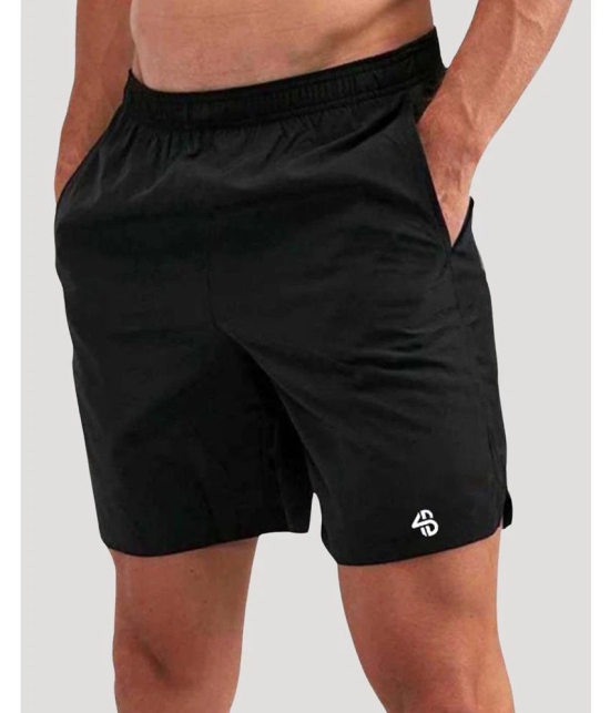 Forbro Black Polyester Lycra Mens Outdoor & Adventure Shorts ( Pack of 1 ) - None