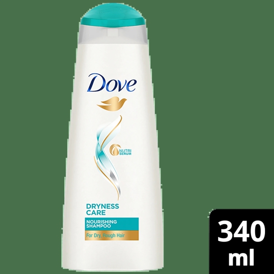 Dove Dryness Care Shampoo, 340 Ml