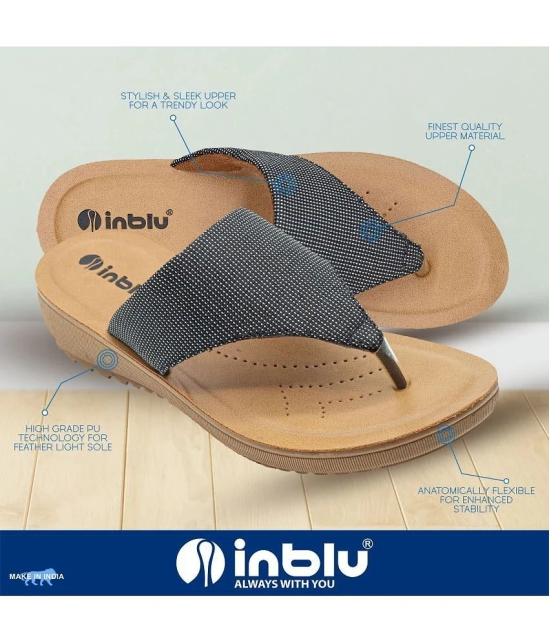 Inblu Black Womens Flats - None