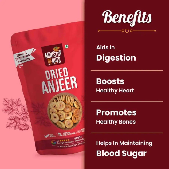 Ministry Of Nuts Special Figs Premium Anjeer (Figs 200g)