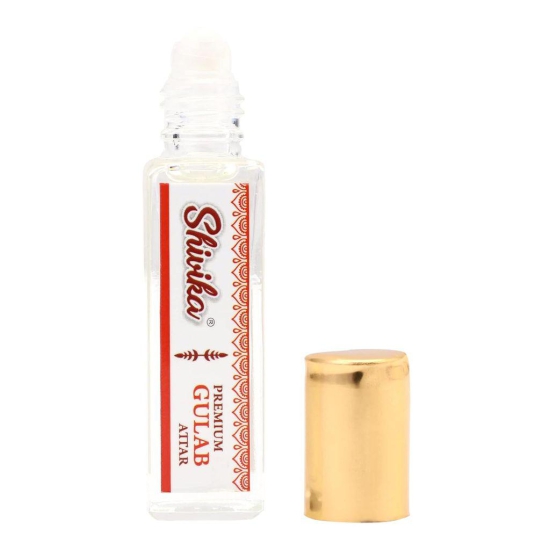 SHIVIKA Premium attar Natural Fragrance, Attar For Men, Attar For Women, Long Lasting Fragrance, 8ml. (Gulab)