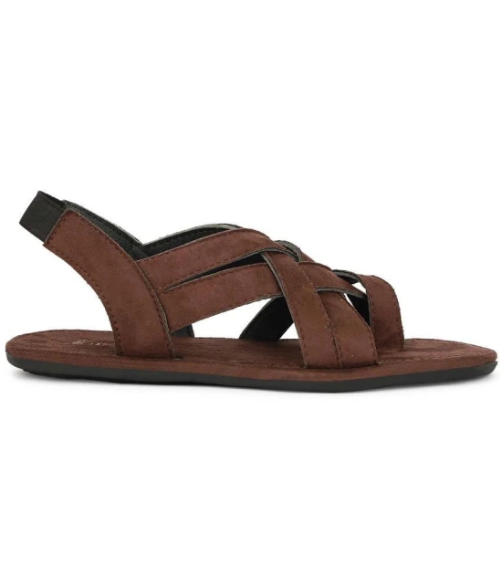 Buxton - Brown Mens Sandals - None