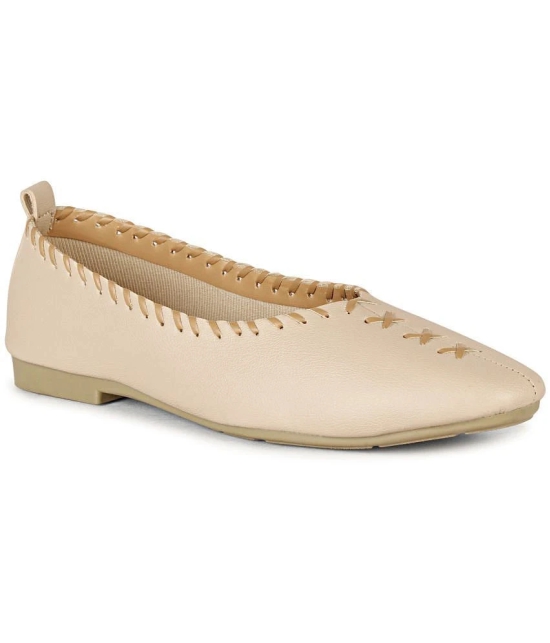 Saheb Peach Womens Casual Ballerinas - None