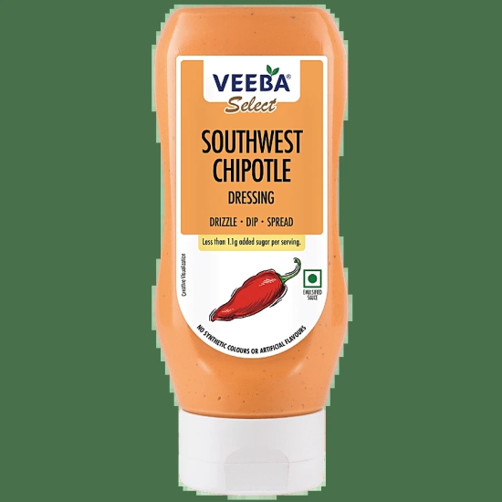 Veeba Chipotle Southwest Dressing, 300 Gm