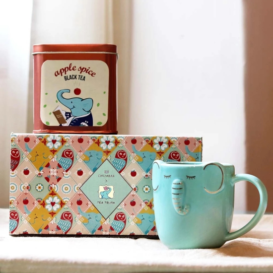 Brew-tastic Gift Box-Mug + Apple Spice Black Tea