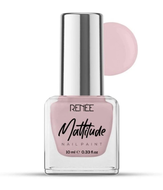 RENEE Mattitude Nail Paint - Sombre Nude 10ml